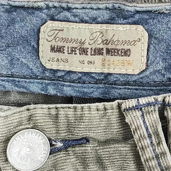 Tommy Bahama Corduroy Y2k Standard Straight Leg Men's Pants 34x31 - Picture 6 of 8